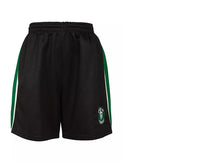Load image into Gallery viewer, Sport Shorts Black/Green (pre-loved)