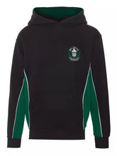 Load image into Gallery viewer, Bellerive Black & Green Hooded Sweatshirt (pre-loved)