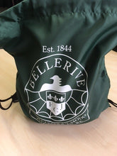 Load image into Gallery viewer, Bottle Green Gymsac with school logo (medium size 11 litres)