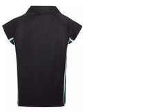 Load image into Gallery viewer, Bellerive Black/Green Polo Shirt (pre-loved)
