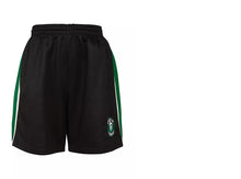Load image into Gallery viewer, Sport Shorts Black/Green (pre-loved)
